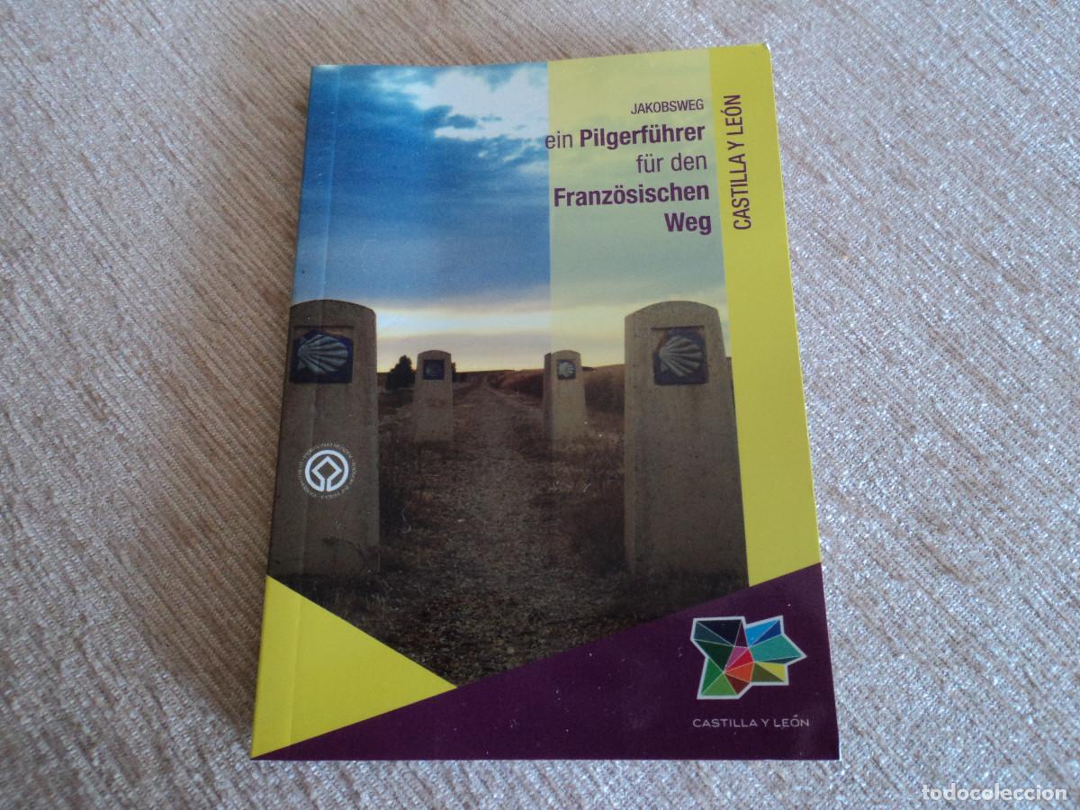 Catalogues publicitaires: librito con plano, guia del camino frances de santiago, castilla y leon, 116 pag. 15 x 10,5 cm,