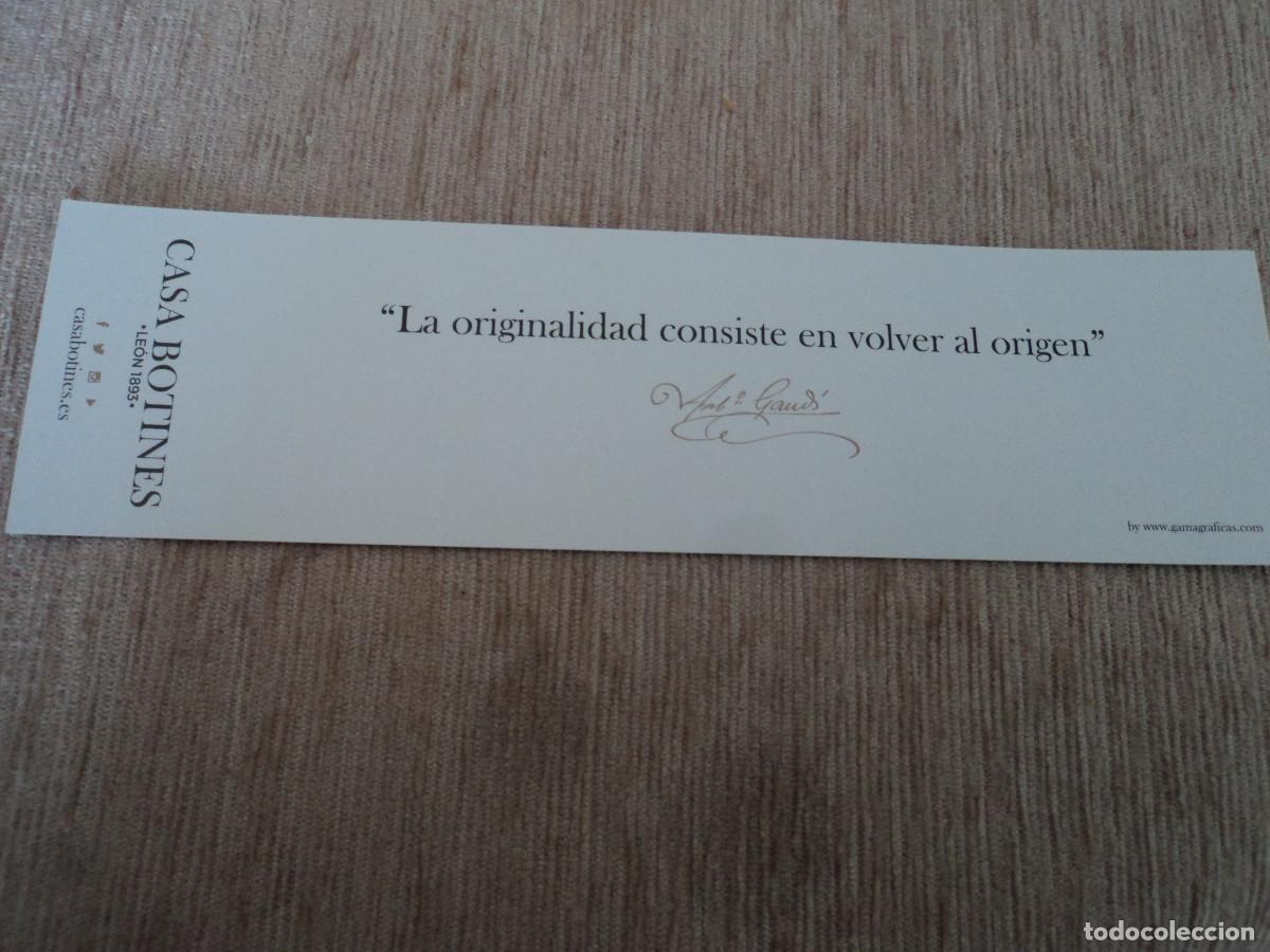 Cat&aacute;logos publicitarios: punto de lectura casa botines de leon - Foto 2
