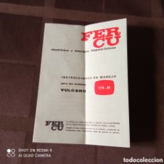Catálogos publicitarios: FERCU: ELECTRÓNICA Y TV HISPANO -ITALIANA.INSTRUCIONES.. Lote 403487039