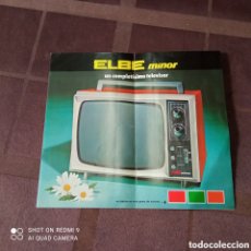Catálogos publicitarios: ELBE MINOR EN VARIOS COLORES UN SEGUNDO TELEVISOR.. Lote 403500034