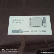 Catálogos publicitarios: INSTRUCCIONES DE MANEJO TV IBERIA. Lote 403511229