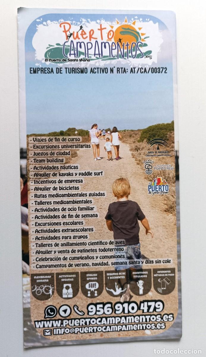 Cat&aacute;logos publicit&aacute;rios: FOLLETO PUBLICITARIO PUERTO CAMPAMENTOS