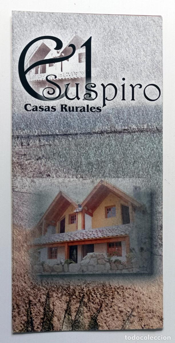 Cat&aacute;logos publicit&aacute;rios: FOLLETO PUBLICITARIO CASAS RURALES EL SUSPIRO, BARBATE (C&Aacute;DIZ)