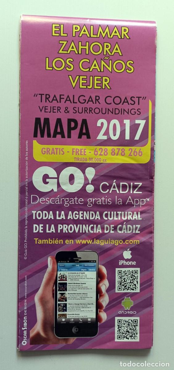 Cat&aacute;logos publicitarios: FOLLETO PUBLICITARIO TRAFALGAR COAST (LOS CA&Ntilde;OS, ZAHORA, EL PALMAR, VEJER, CADIZ 2017)