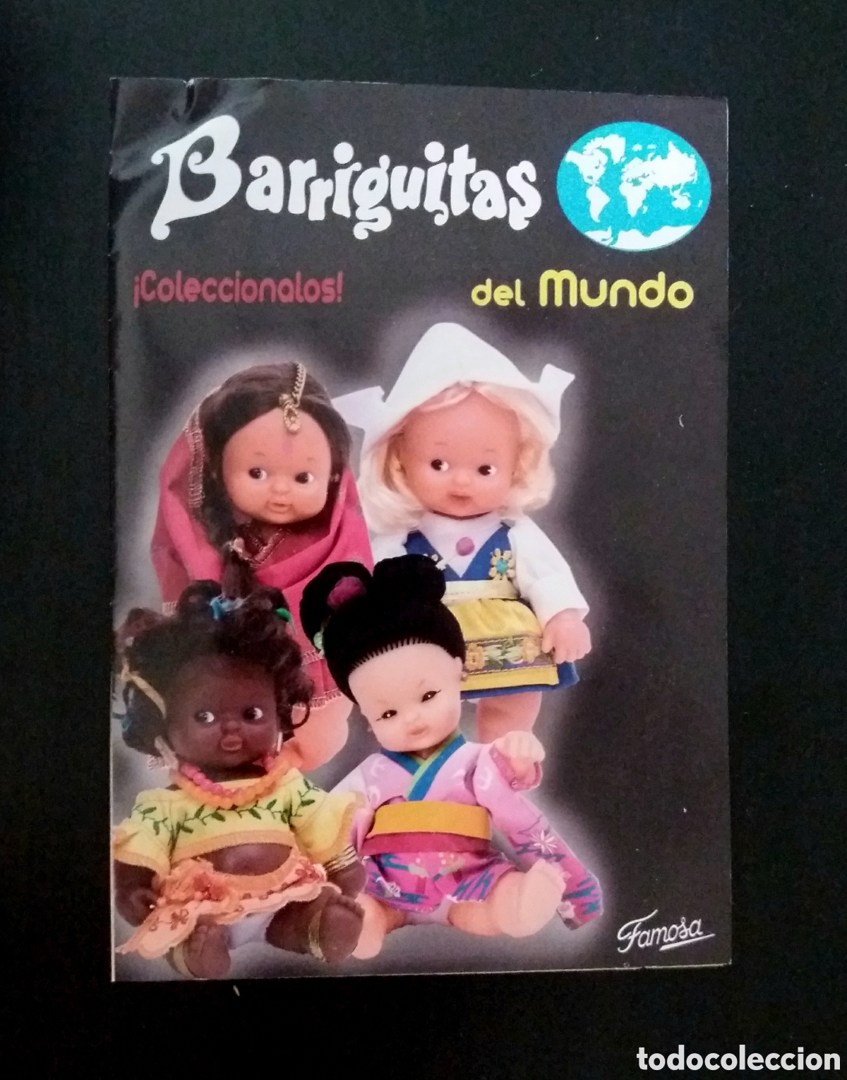 Cat&aacute;logos publicit&aacute;rios: Antiguo CAT&Aacute;LOGO BARRIGUITAS DEL MUNDO REEDICI&Oacute;N mu&ntilde;ecas FAMOSA a&ntilde;os 80 colecci&oacute;n ni&ntilde;as
