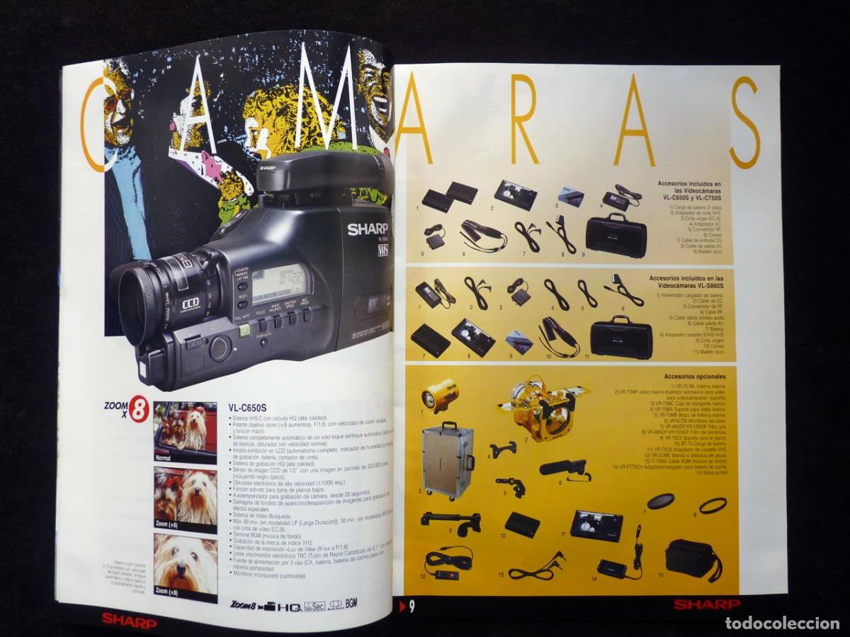Cat&aacute;logos publicitarios: SHARP CAT&Aacute;LOGO GENERAL, 1989. 39 p&aacute;g. - Foto 3