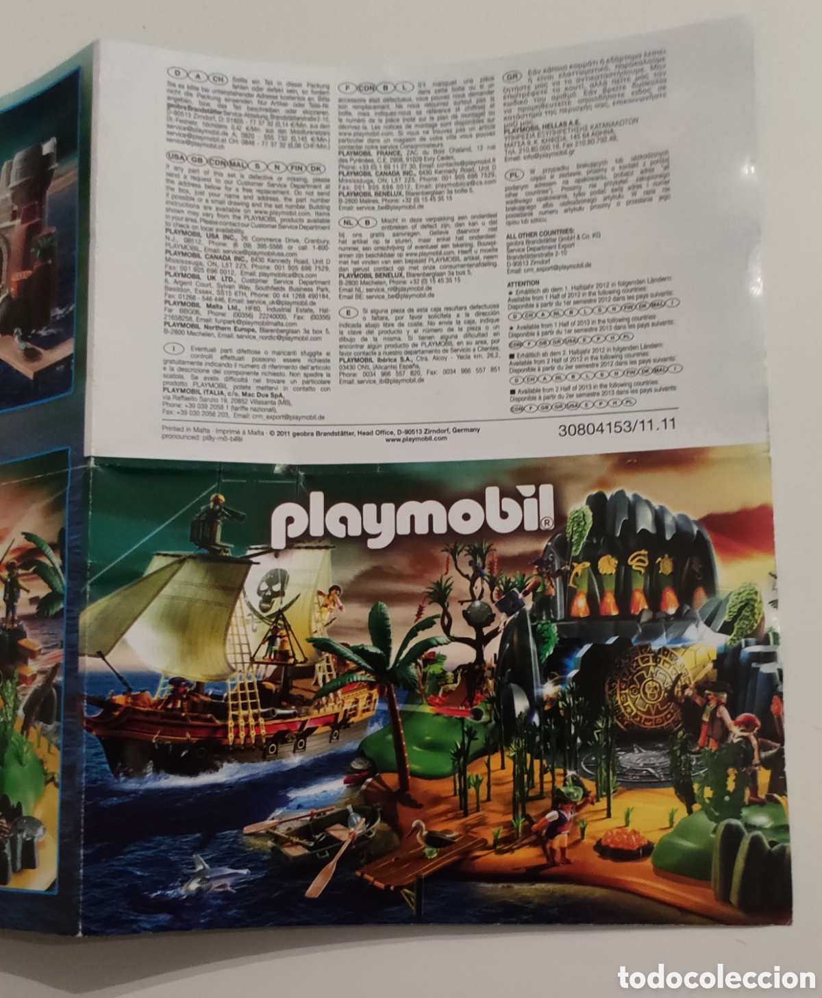 Cat&aacute;logos publicitarios: Mini cat&aacute;logo Playmobil 2011. - Foto 1