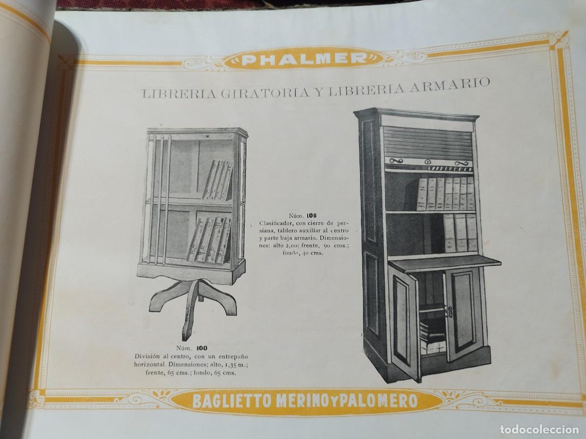 Cat&aacute;logos publicitarios: CATALOGO PHALMER MUEBLES OFICINA MADERA DECORACIONES . BAGLIETTO MERINO Y PALOMERO - MADRID -