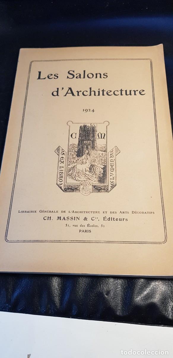 Catalogues publicitaires: Arquitectura libro catalogo les salons d,architecture paris 1924