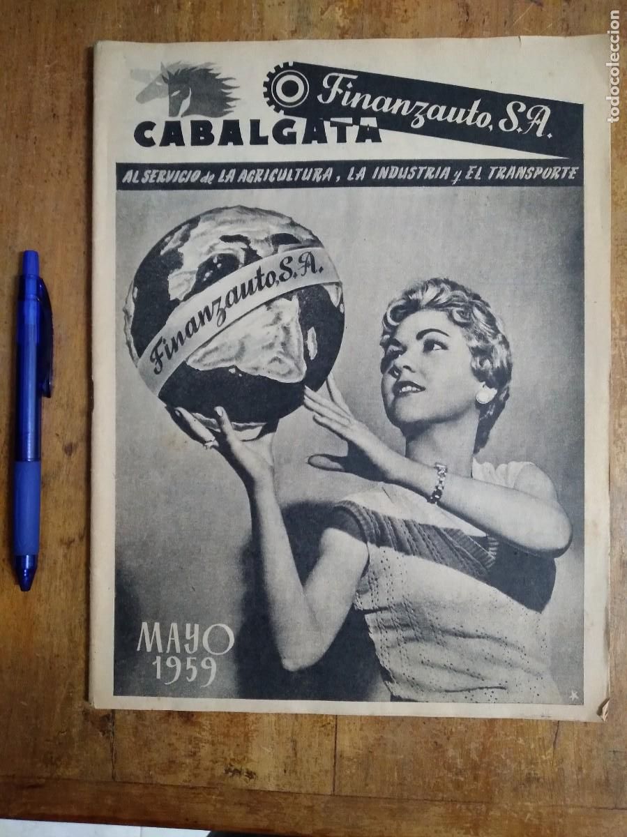Catalogues publicitaires: ANTIGUO CATALOGO MAQUINARIA FINANZAUTO S.A. CABALGATA MAYO 1959-MUY DIFICIL-