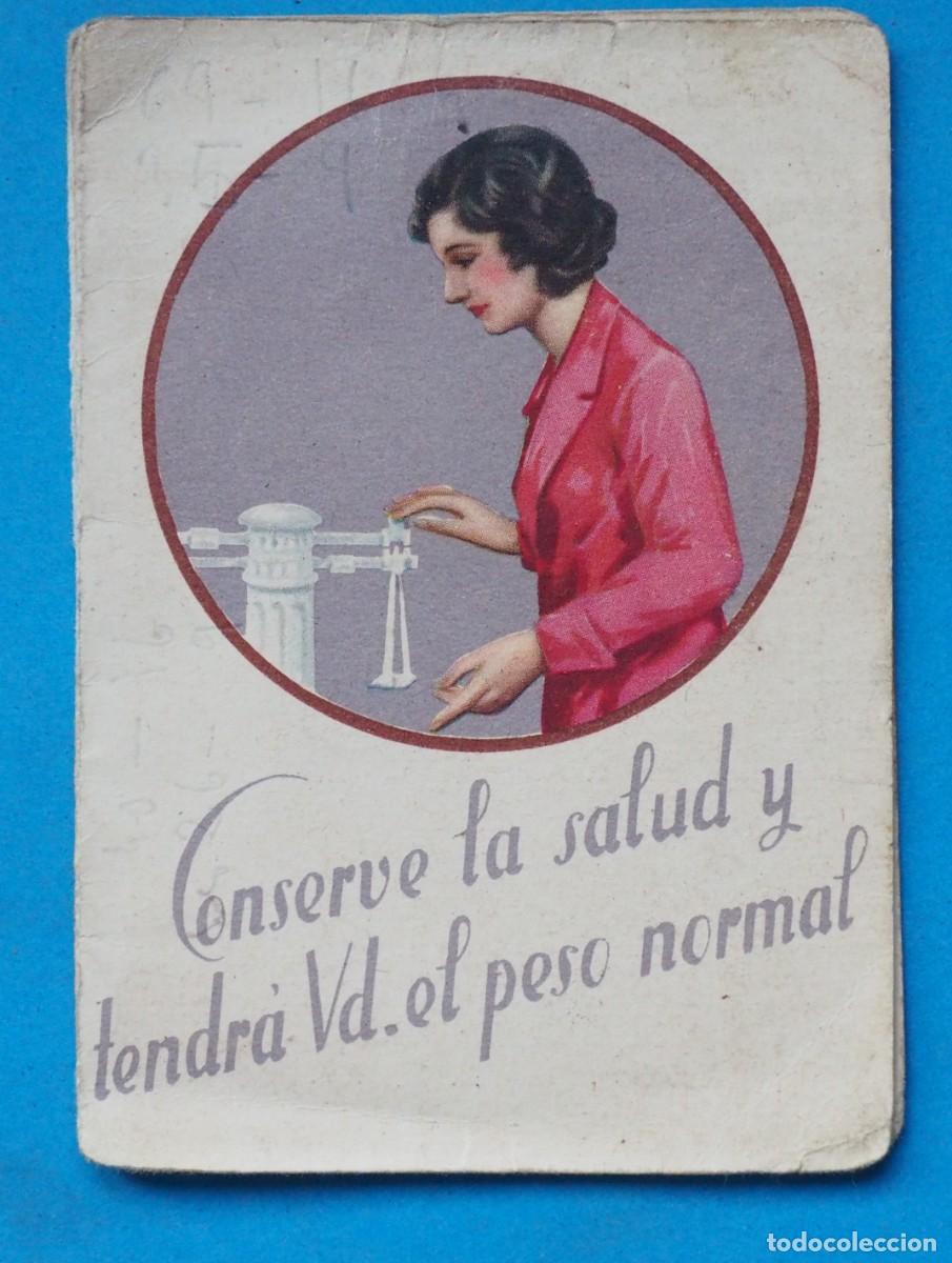 Advertising Catalogs: PANFLAVINA - PEQUE&Ntilde;O D&Iacute;PTICO PUBLICITARIO DE BAYER CON CARTILLA DE PESO