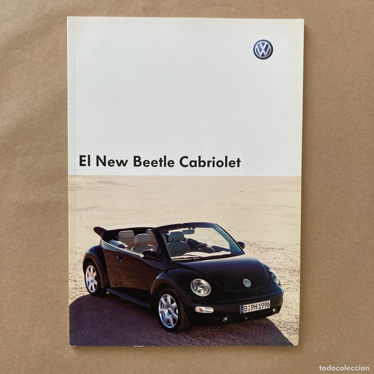 Cat&aacute;logos publicitarios: CAT&Aacute;LOGO COCHE - EL NEW BEETLE CABRIOLET - WOLKSWAGEN - 2003