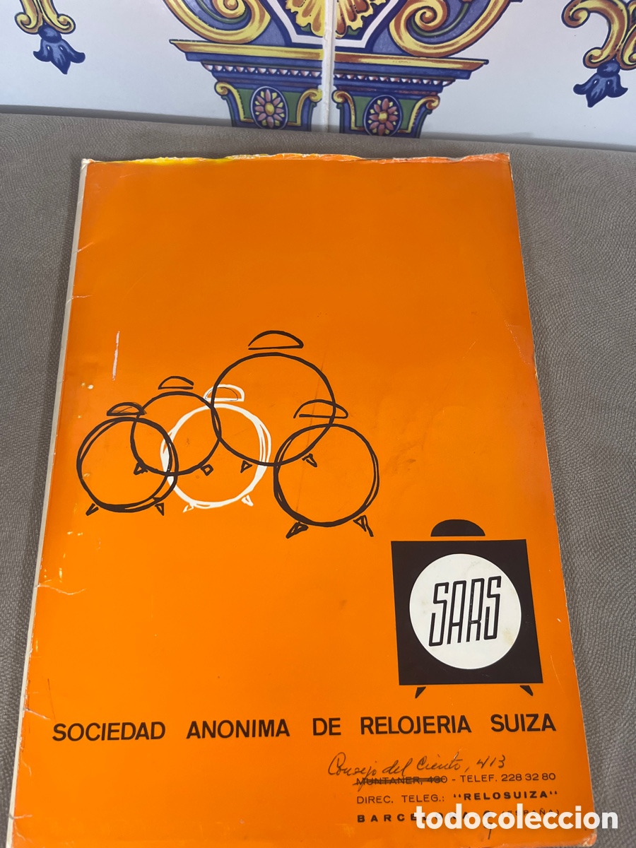 Cat&aacute;logos publicitarios: Cat&aacute;logo de relojes SARS suizos - Foto 1