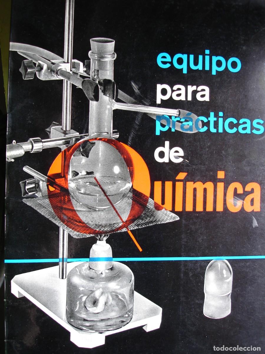 Werbekataloge: MATERIAL DIDACTICO ENOSA EQUIPO PARA PRACTICAS DE QUIMICA.ESCUELA