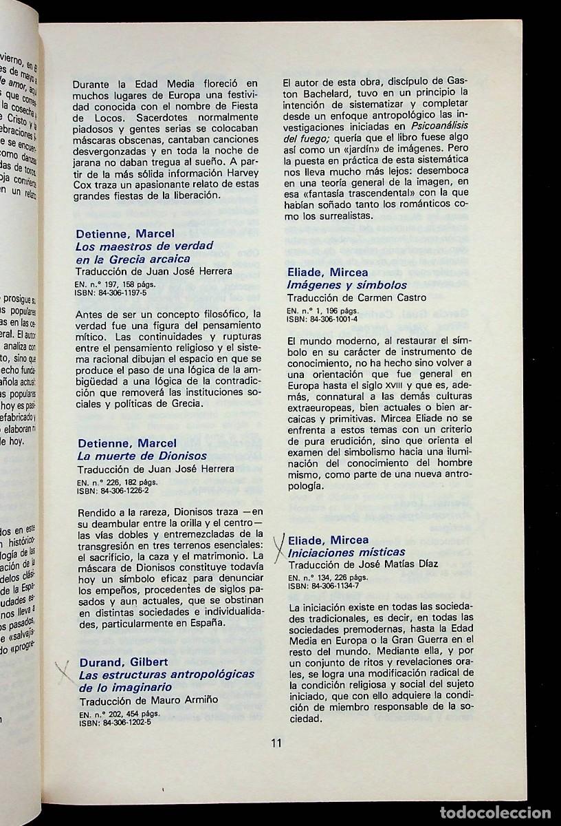 Cat&aacute;logos publicitarios: TAURUS EDICIONES. CAT&Aacute;LOGO GENERAL TEM&Aacute;TICO 1987. - Foto 2