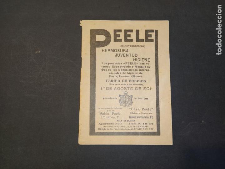 Advertising Catalogs: PEELE-HERMOSURA JUVENTUD HIGIENE-PUBLICIDAD ANTIGUA-VER FOTOS-(K-10.560)