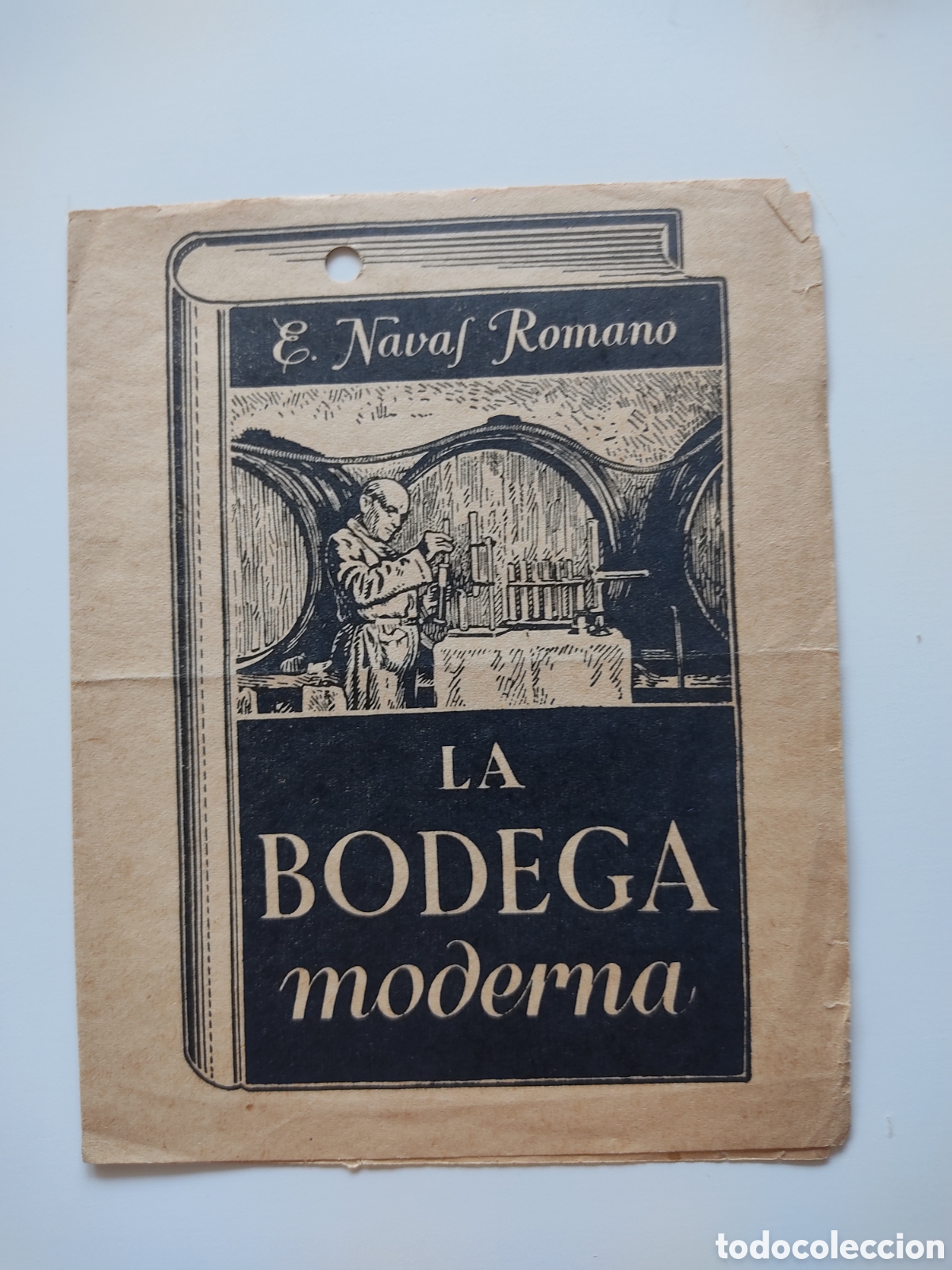 Cat&aacute;logos publicitarios: antiguo programa la bodega moderna E Naval Romano - Foto 1