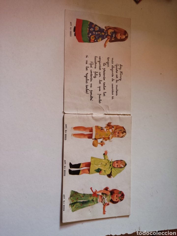 Cat&aacute;logos publicitarios: Cat&aacute;logo de mu&ntilde;ecas NANCY y sus conjuntos - Foto 2