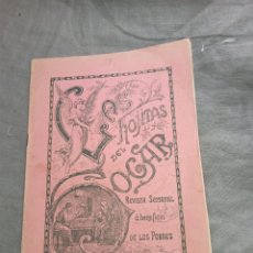Catálogos publicitarios: ANTIGUO FOLLETO.LAS HOJITAS DEL HOGAR,AÑO 1902