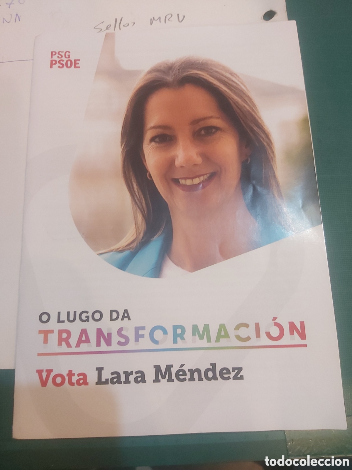 Catalogues publicitaires: Lara M&eacute;ndez alcadesa Lugo programa elecciones PSG PSOE 2023