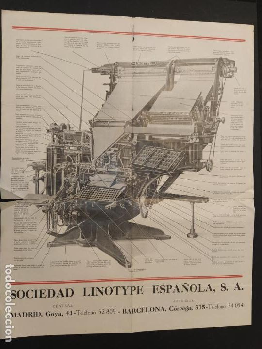 Cataloghi pubblicitari: SOCIEDAD LINOTYPE ESPA&Ntilde;OLA SA-FELIZ A&Ntilde;O 1931-CATALOGO PUBLICIDAD-VER FOTOS-(K-10.813)
