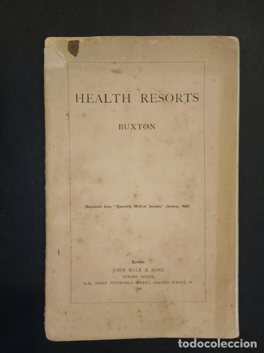 Catalogues publicitaires: BALNEARIOS -HEALTH RESORTS BUXTON - A&Ntilde;O 1896 -CATALOGO PUBLICIDAD-VER FOTOS-(K-10.853)
