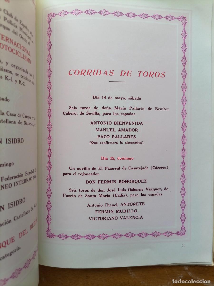 Cat&aacute;logos publicitarios: Fiestas de San Isidro 1966 - Foto 5