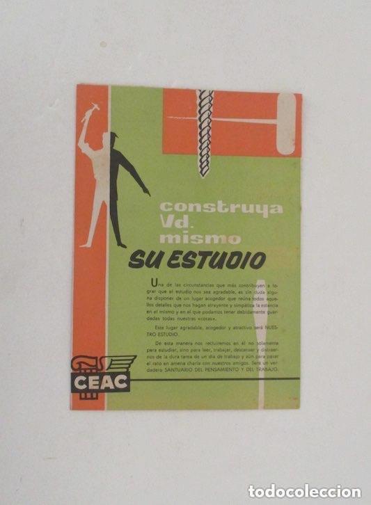 Cat&aacute;logos publicitarios: CEAC - CONSTRUYA USTED MISMO SU ESTUDIO - Foto 1