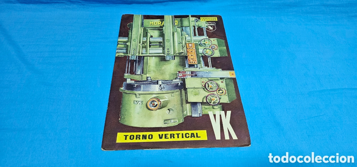 Cat&aacute;logos publicitarios: CATALOGO TORNO VERTICAL VK . MORANDO . TORINO - Foto 1