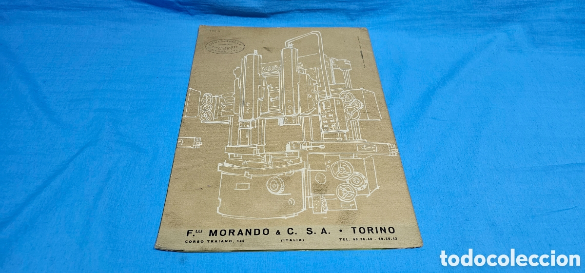 Cat&aacute;logos publicitarios: CATALOGO TORNO VERTICAL VK . MORANDO . TORINO - Foto 5