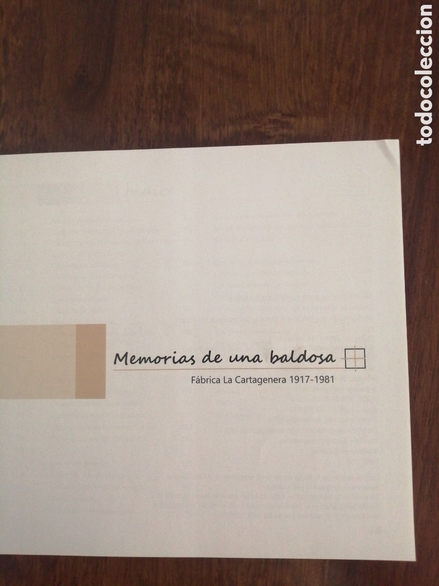 Cat&aacute;logos publicitarios: Memoria de una baldosa - Foto 2