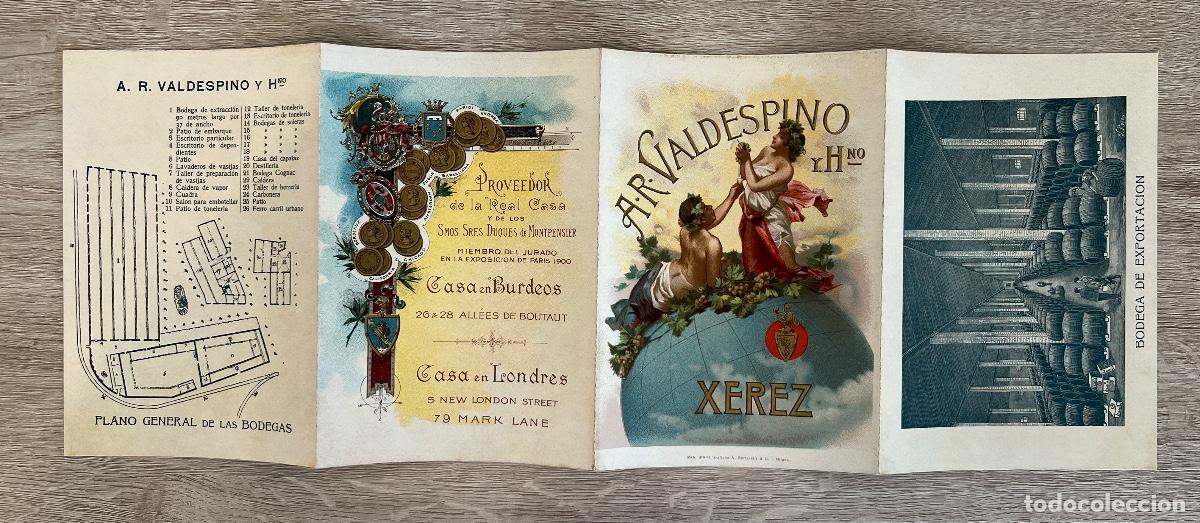 Cat&aacute;logos publicit&aacute;rios: LISTA DE PRECIOS BODEGAS A.R. VALDESPINO Y HERMANO. XEREZ