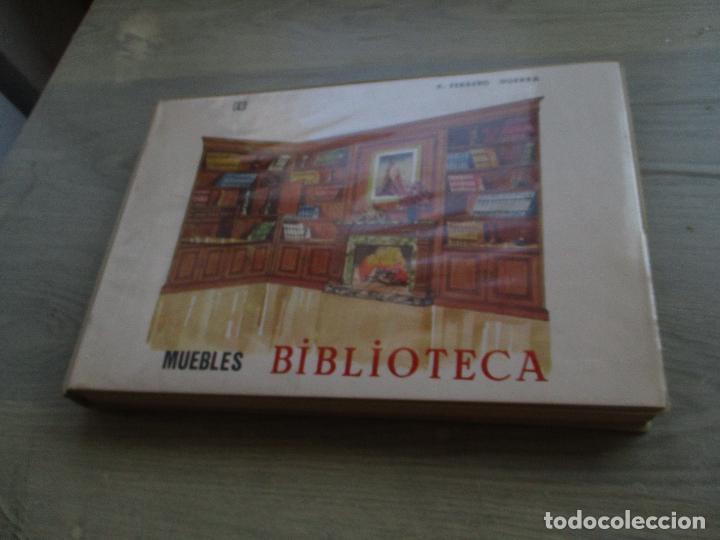 Advertising Catalogs: CAT&Aacute;LOGO DE: A. FERRERO GUERRA- MUEBLES-BIBLIOTECA-DEDICADO Y FIRMADO