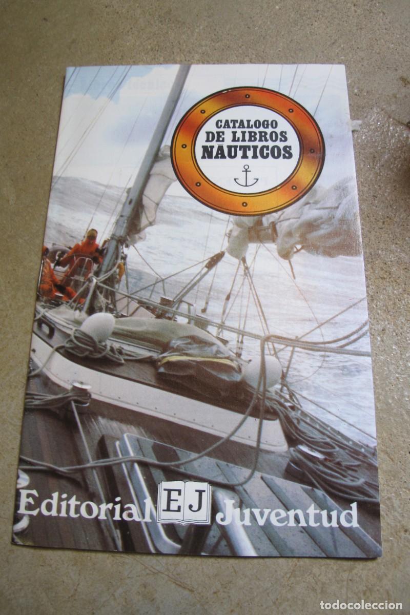 Cat&aacute;logos publicitarios: CATALOGO DE LIBROS NAUTICOS. EDITORIAL JUVENTUD