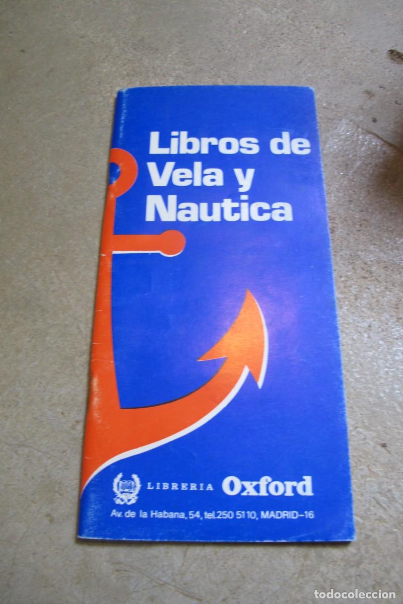 Cat&aacute;logos publicitarios: LIBROS DE VELA Y NAUTICA. LIBRERIA OXFORD