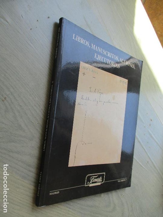 Werbekataloge: SUBASTAS FINARTE, LIBROS, MANUSCRITOS, ACCIONES, EJECUTORIAS-2000