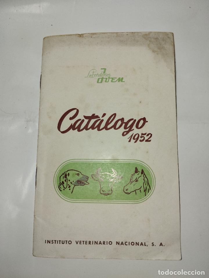 Cat&aacute;logos publicitarios: LISTIN PRODUCTOS LAB. OVEN VETERINARIA A&Ntilde;OS 50 FARMACIA CAT&Aacute;LOGO PUBLICIDAD