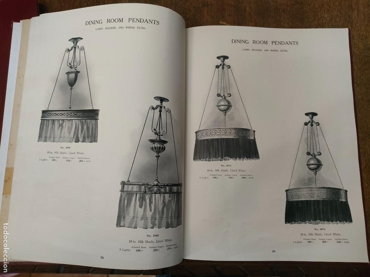 Cat&aacute;logos publicitarios: Catalogo lamparas antiguas - Foto 7