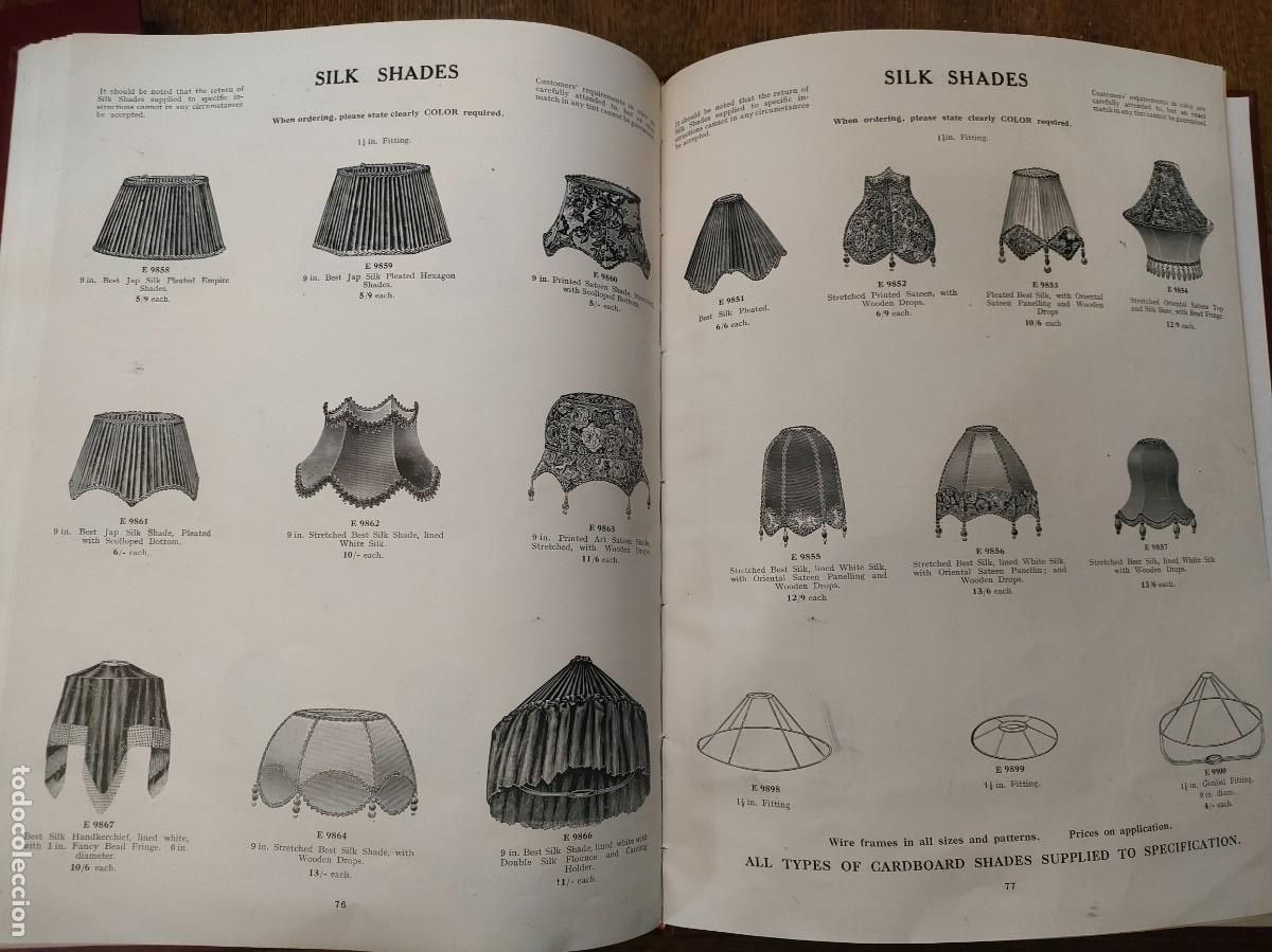 Cat&aacute;logos publicitarios: Catalogo lamparas antiguas - Foto 13
