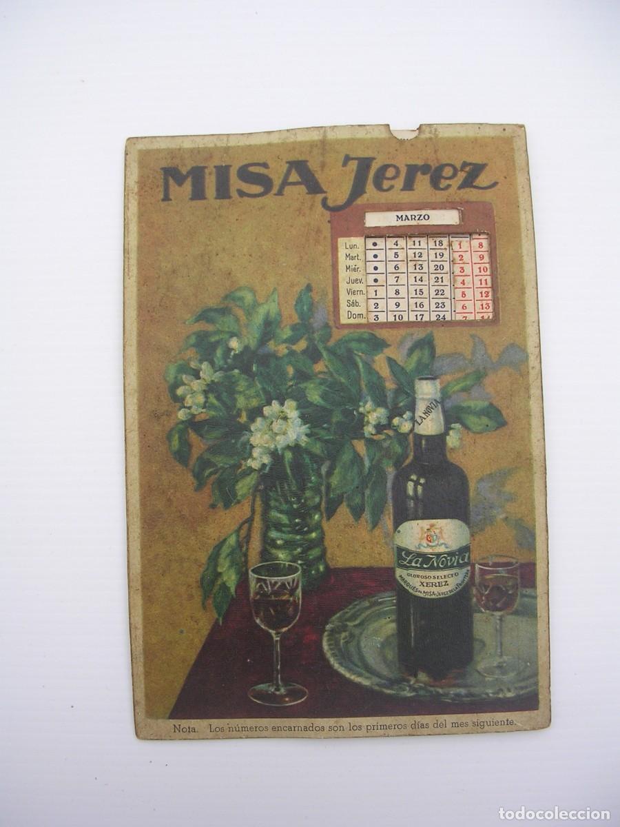 Catalogues publicitaires: DISPLAY, CALENDARIO, VINO OLOROSO MISA JEREZ