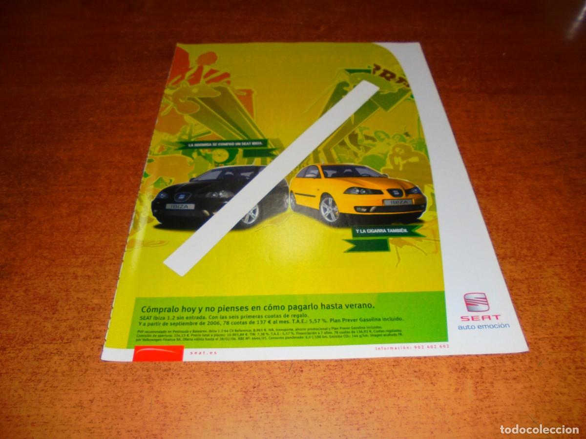 Cat&aacute;logos publicitarios: PUBLICIDAD 2006: SEAT IBIZA 1.2