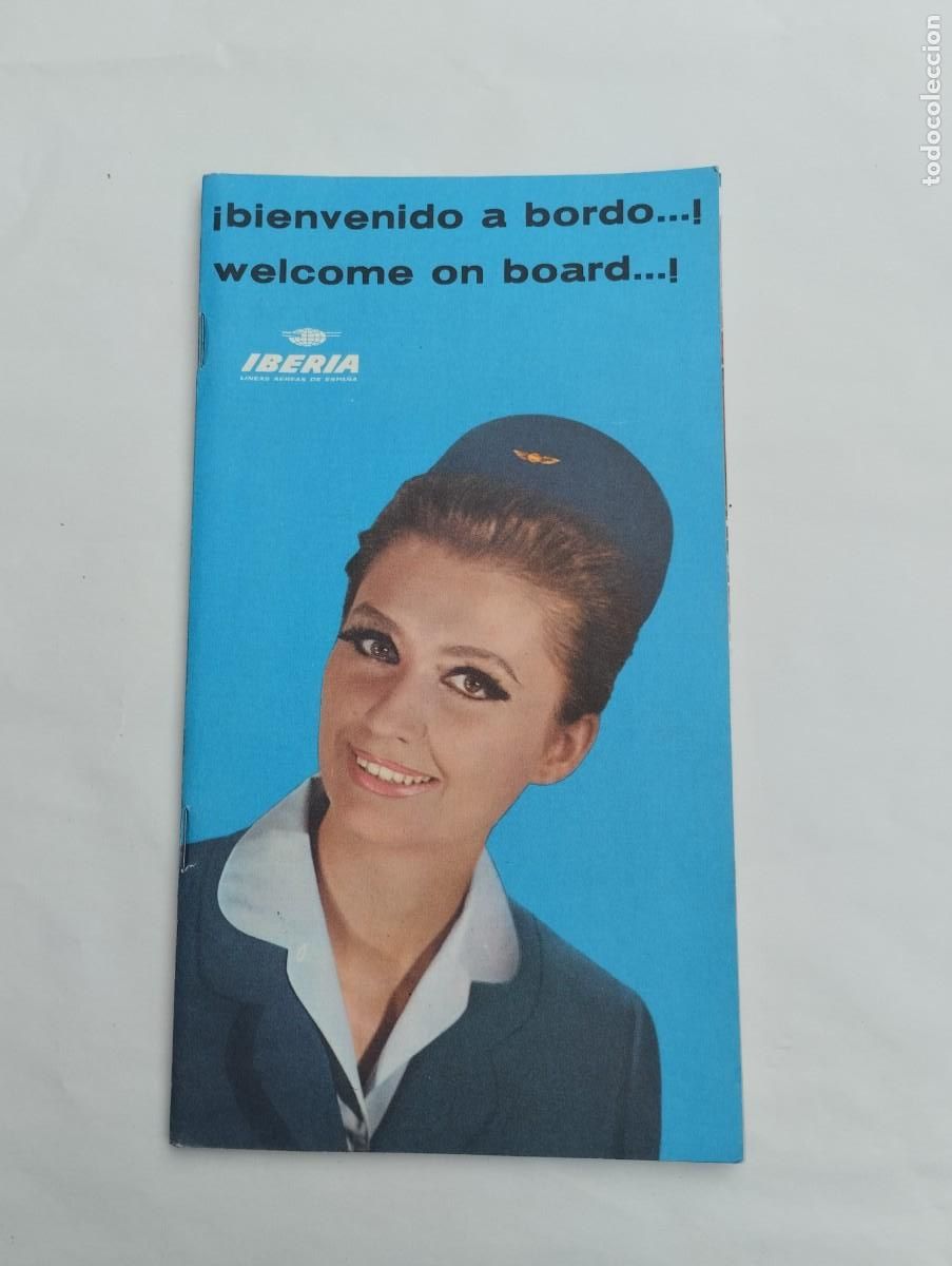 Cat&aacute;logos publicitarios: Cat&aacute;logo Iberia a&ntilde;os 60 - Foto 1