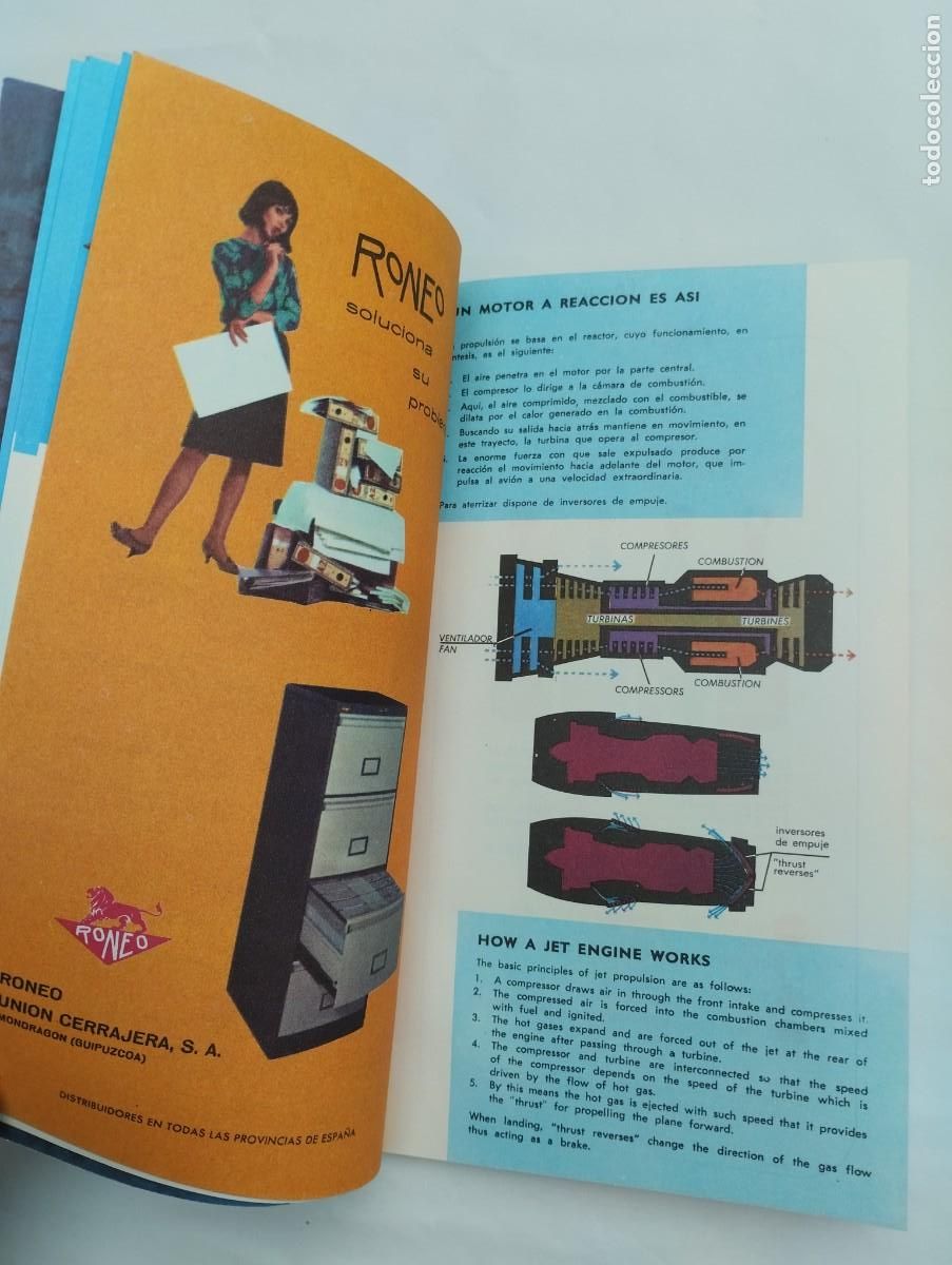 Cat&aacute;logos publicitarios: Cat&aacute;logo Iberia a&ntilde;os 60 - Foto 3