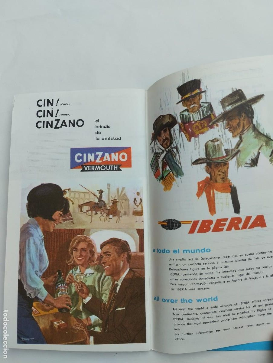 Cat&aacute;logos publicitarios: Cat&aacute;logo Iberia a&ntilde;os 60 - Foto 8