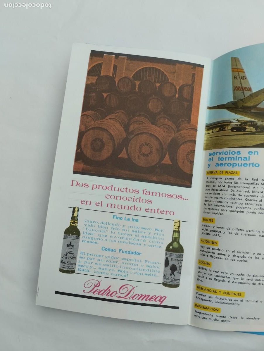 Cat&aacute;logos publicitarios: Cat&aacute;logo Iberia a&ntilde;os 60 - Foto 9