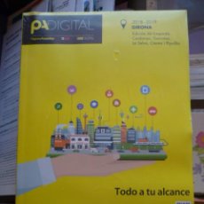 Catálogos publicitarios: GUIA TELEFONICA, PAGINAS AMARILLAS, 2018/2019 GIRONA - PRECINTADA