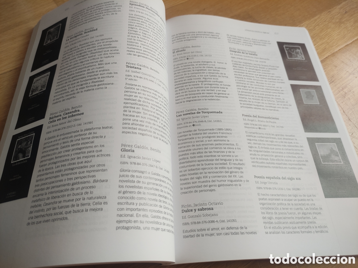 Cat&aacute;logos publicitarios: Cat&aacute;logo libros Letras Hisp&aacute;nicas C&aacute;tedra 2020 - Foto 2