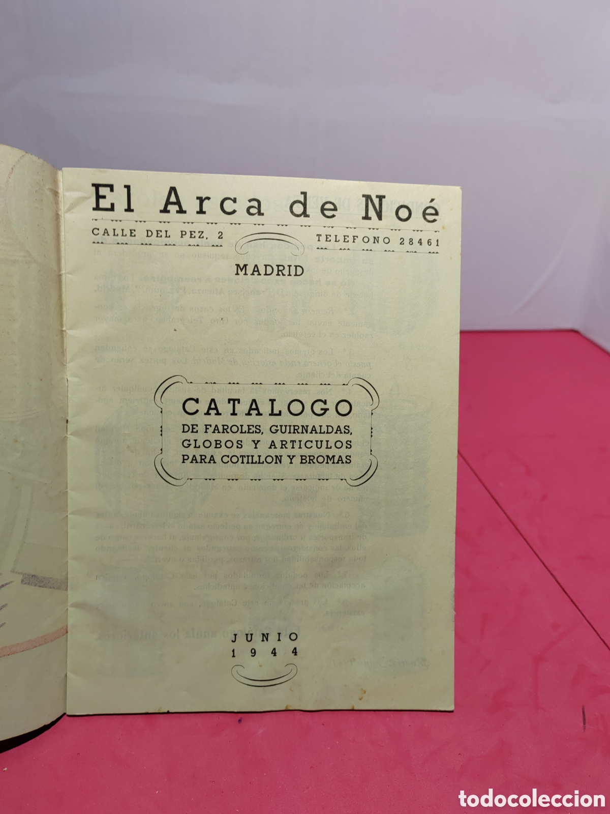Cat&aacute;logos publicitarios: El arca de No&eacute; 1944 cat&aacute;logo. - Foto 3