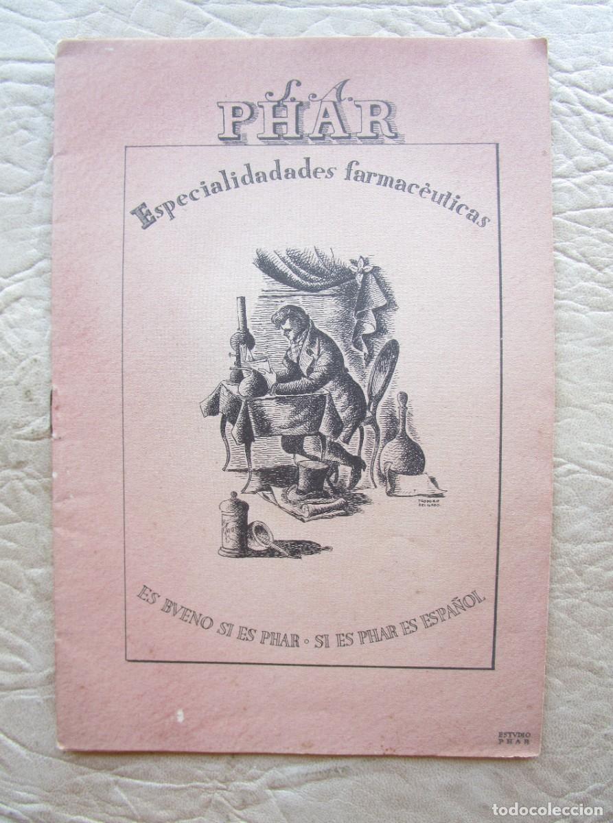Werbekataloge: catalogo medicamentos especialidades farmaceuticas phar s.a.instituto bioquimico