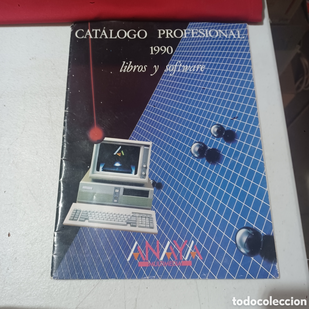 Werbekataloge: Catalogo profesional Libros y software ANAYA MULTIMEDIA 1990